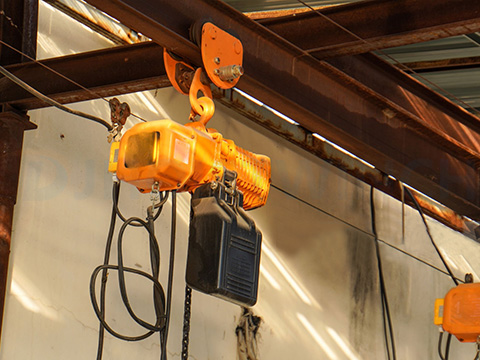 UAE Electric Trolley Chain Hoist Project