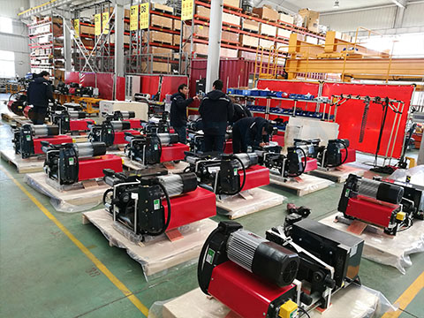 Argentina European Wire Rope Hoist Project