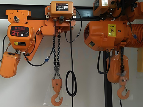 Trolley Type Electric Chain Hoist To Sri Lanka