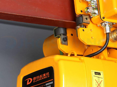 Trolley Type Electric Chain Hoist To Sri Lanka