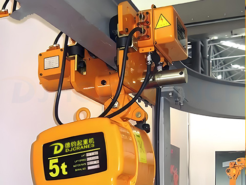 Trolley Type Electric Chain Hoist To Sri Lanka