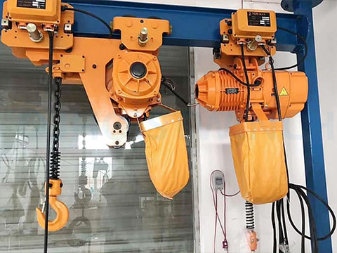 Trolley Type Electric Chain Hoist To Sri Lanka