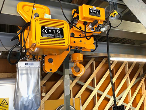 Low Headroom Electric Hoist To Serbia