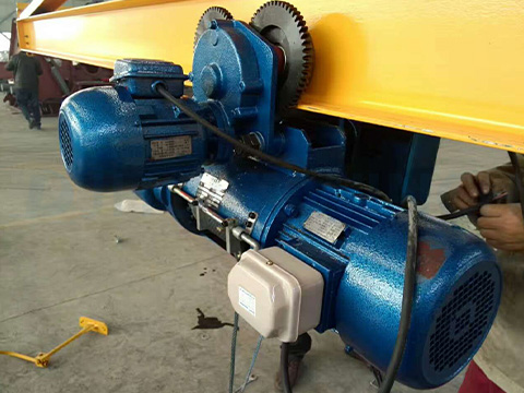 Trolley Type Electric Wire Rope Hoist