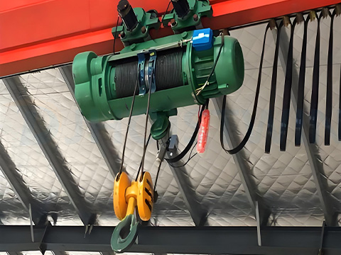 Trolley Type Electric Wire Rope Hoist