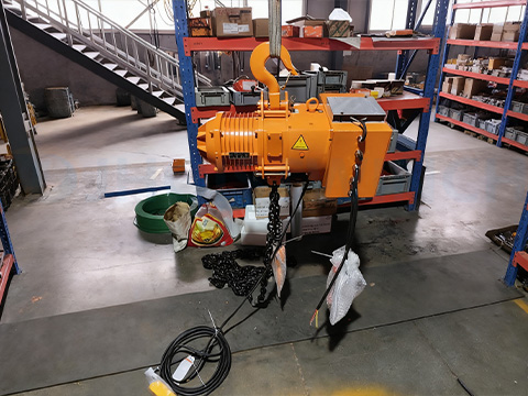 USA Electric Chain Hoist Project