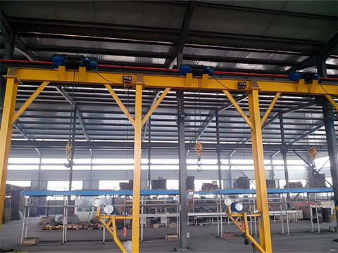 2ton Wire Rope Hoist Used In Factory