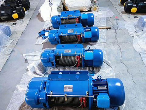 Fixed Type Electric Wire Rope Hoist For Sale