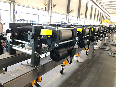 European Electric Wire Rope Hoists For Sale