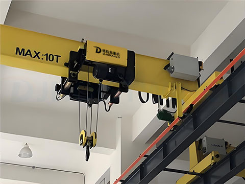 European Wire Rope Hoist On Beam