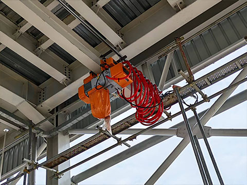 3 Ton Pneumatic Hoist Installation