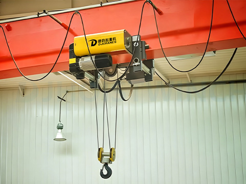 5ton European Electric Wire Rope Hoist For Sale