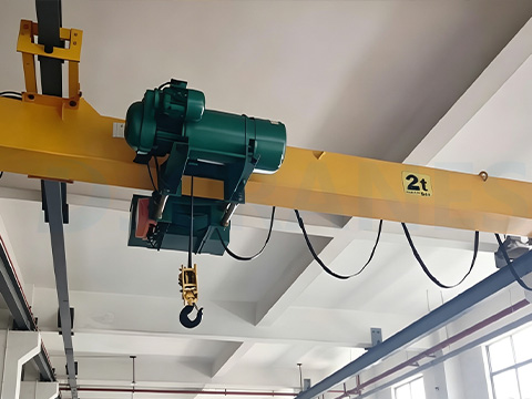 2 ton Low Headroom Wire Rope Hoist