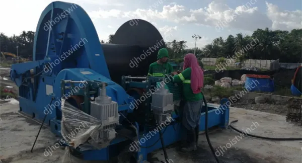Electric Anchor Winches Shipped To Philippines