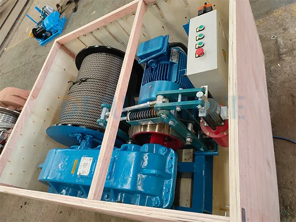 10 Ton Electric Winch To Philippines