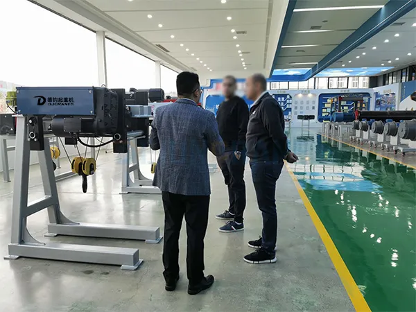 Egypt Client Visit Dejun Factory
