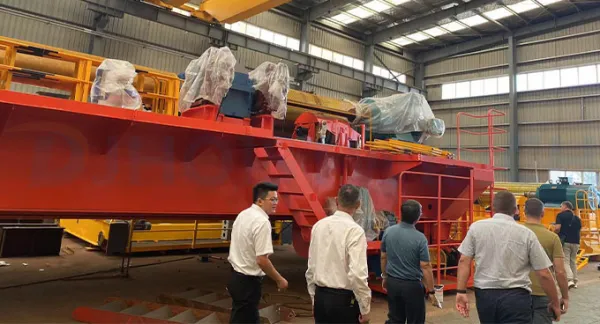 Russia Client Visit Dejun Factory