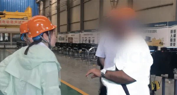 Saudi Arabia Client Dejun Factory Tour