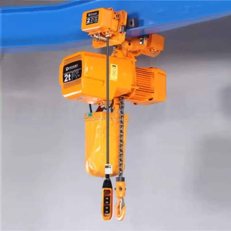 Electric Chain Hoist In Using