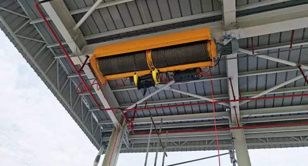 Indonesian Client Hoists Installation