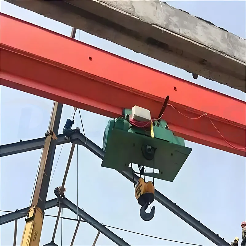 Metallurgical Wire Rope Hoist On Overhead Crane