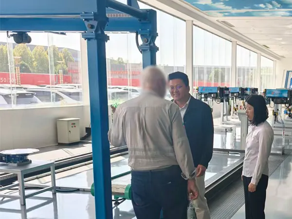 Brazilian Client Visit Dejun Factory